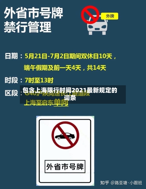 包含上海限行时间2021最新规定的词条